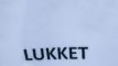 skilt med "lukket"