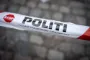 afspærringstape med politi-logo