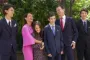 prins joachim, marie og deres tre børn samlet