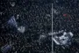 Fodboldfans på stadion