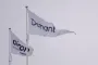 hvidt flag med tekst