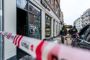 Politi og teknikere arbejdede ved en frisørsalon på Valby Langgade i København 29. januar 2026 i forbindelse med en brand. Nu har politiet anholdt en dreng i sagen. (Arkivfoto).