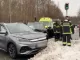 to biler er stødt sammen