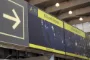 tavle i lufthavn