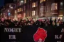 Demonstranter på gaden