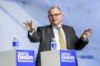 Administrerende direktør i Vestas Henrik Andersen er på scenen ved Dansk Erhvervs årsdag i København 4. september 2025. I et interview med Berlingske siger Henrik Andersen, at han vil flytte ud af Danmark, hvis et forslag om formueskat bliver til virkelighed efter folketingsvalget. (Arkivfoto).