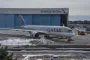 et fly i en lufthavn