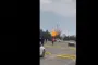 eksplosion på en p-plads