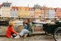 Nyhavn og en familie