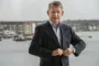 Mand knapper blazer-jakke