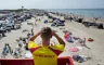 Livredder ved strand