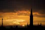 solnedgang