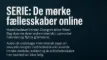 Mørke online fællesskaber grafik