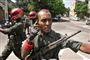 28 blev dræbt, da en selvmordsbomber sprang sig selv i luften i Sri Lanka.
 Foto: AP/Gemunu Amarasinghe / POLFOTO