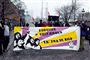 Studerende protesterer mod nedskæringer (Arkiv)
 Foto: Kim Agersten/POLFOTO / POLFOTO