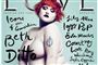 Beth Ditto pryder forsiden af magasinet Love.
 Foto: Foto: Love