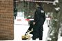 Politiet spærrer området af efter drabet på den 20-årige mand.
 Foto: Jens Dresling/POLFOTO / POLFOTO