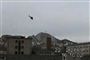 Her flyver de to forbrydere væk fra fængslet
 Foto: AP / POLFOTO