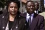 Morgan Tsvangirai ses her sammen med sin kone.
 Foto: AP/arkiv / POLFOTO
