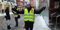 SNE: Sådan holder skilteholdere varmen i dag