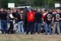 Bandidos fik onsdag aften besøg af politi og Skat.
 Foto: AP/Mark Baker / POLFOTO