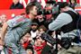 Steven Gerrard glæder sig over scoring for The Reds 
 Foto: Frogcho/wikimedia/public domain