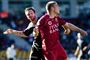 Bernburg i rødt scorede tre gange
 Foto: Thorkild Amdi / POLFOTO