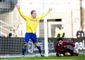Anders Randrup stod for to af aftenens seks kasser.
 Foto: Thorkild Amdi / POLFOTO