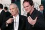 David Carradine sammen med instruktøren Quentin Tarantino.
 Foto: Mark J. Terrill / POLFOTO