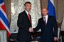 Jens Stoltenberg under et møde med Vladimir Putin
 Foto: Alexei Nikolsky / POLFOTO