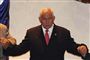 Micheletti - i midten - er den nye leder i Honduras
 Foto: AP Photo/Esteban Felix / POLFOTO