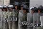 Iransk politi griber igen ind mod oppositionsdemonstranter.
 Foto: Salemi Vahid / POLFOTO