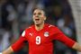 Sådan kender vi ham - på fodboldbanen. Men nu skal Mohamed Zidan være filmstjerne.
 Foto: Gavin Barker / POLFOTO
