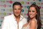 Her ses Katie Price sammen med Peter André, som hun har tre børn sammen med.
 Foto: Ian West / POLFOTO