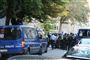 Her er politiet talstærkt til stede lørdag under ballade på Nørrebro. Søndag spredte det sig til forstæderne.
 Foto: Kenneth Meyer / POLFOTO