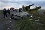 Her er billederne: Malaysisk fly styrtet ned i Ukraine