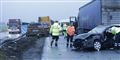 Tre dræbt og otte såret på motorvej ved Horsens