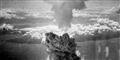 Foto: Taget fra bombefly efter bombningen 1945 / Wikimedia