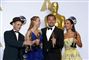 Vilde kjoler og frække kavalergangs-kig: Stjernerne til Oscarfest